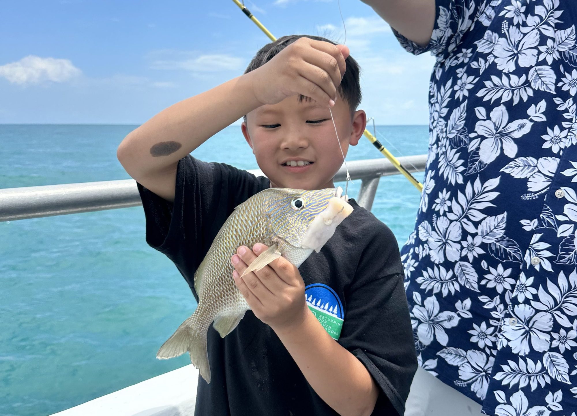 family fishing in Key West Fishing for families in Key West